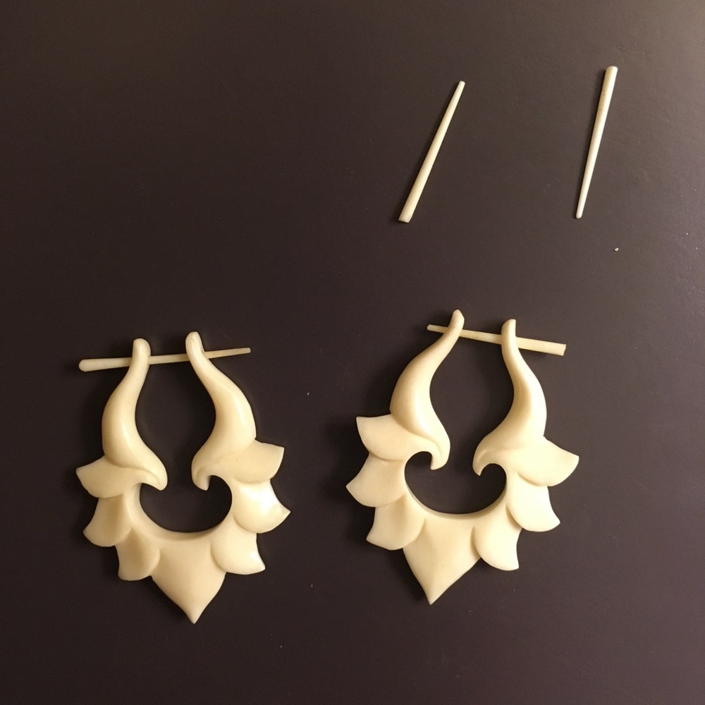 Bone/Horn Earrings